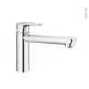 Retour gratuit en magasin. Robinet De Cuisine BAUCURVE Mitigeur, Chromé, GROHE 8