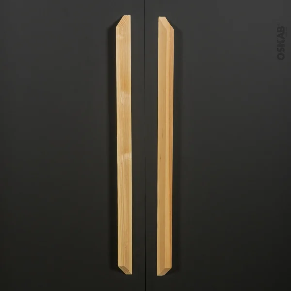 Non Existant Poignée De Meuble De Cuisine N°81 Frêne Naturel, Entraxe 160 Mm, SOKLEO Livraison internationale 5