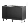 Promotio de vente Non Existant Caisson Bas N°10 Meuble De Cuisine Gris L120 X H70 X P56 Cm, SOKLEO 10