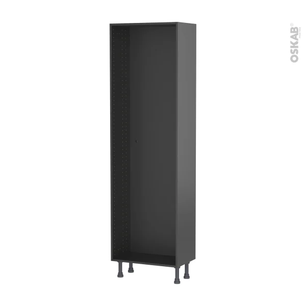 Non Existant Caisson Colonne N°28 Armoire De Cuisine Gris L60 X H195 X P35 Cm, SOKLEO Livraison Standard/Rapide 1