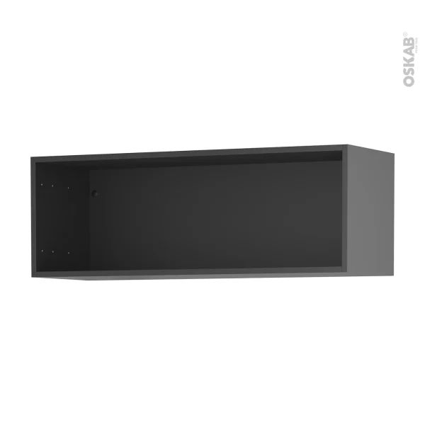 Non Existant Caisson Haut N°13 Meuble De Cuisine Gris L100 X H35 X P35 Cm, SOKLEO grossiste 1