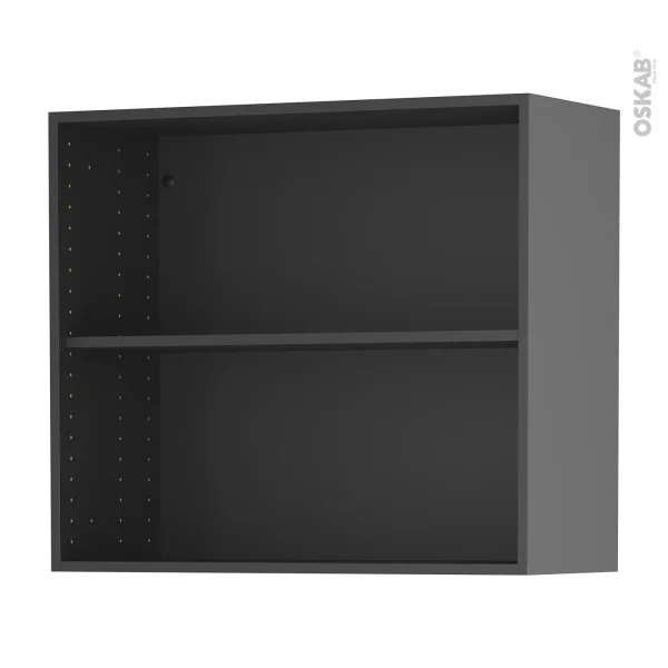 Non Existant Caisson Haut N°19 Meuble De Cuisine Gris L80 X H70 X P35 Cm, SOKLEO en ligne officielle 1