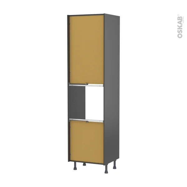 Non Existant SOKLEO Caisson Colonne/armoire N°31 Gris L60xH217xP56 achat pas cher 3