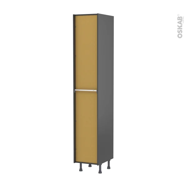 Non Existant SOKLEO Caisson Colonne/armoire N°30 Gris L40xH217xP56 marque pas cher 3