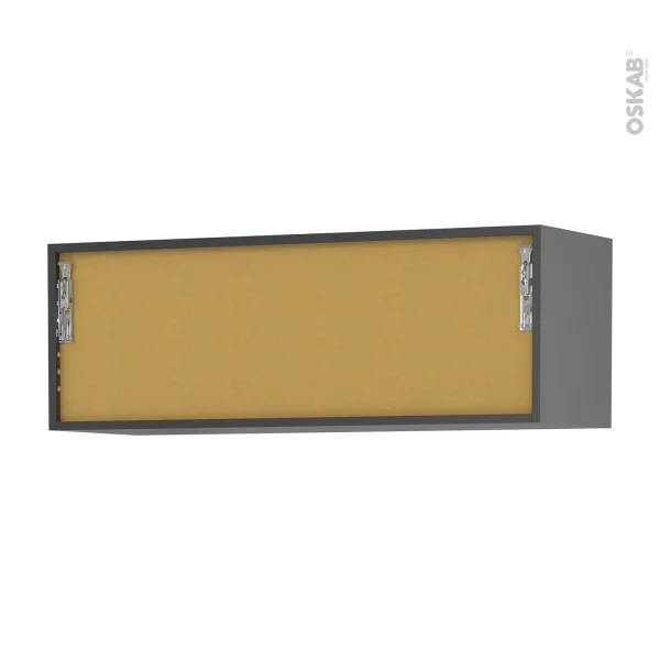 Non Existant Caisson Haut N°13 Meuble De Cuisine Gris L100 X H35 X P35 Cm, SOKLEO grossiste 3