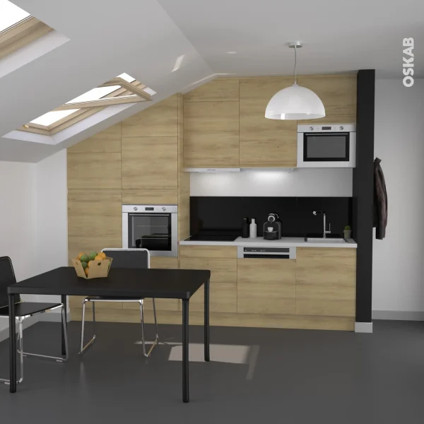 soldes ligne Non Existant Plinthe De Cuisine IPOMA Chêne Naturel Avec Joint D’étanchéité, L220xH15,4 7