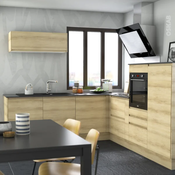 soldes ligne Non Existant Plinthe De Cuisine IPOMA Chêne Naturel Avec Joint D’étanchéité, L220xH15,4 4