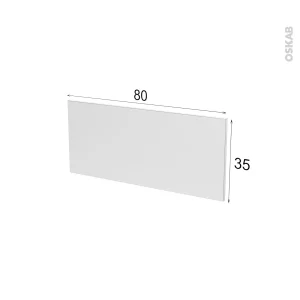 Non Existant Façade Noire Alu Vitrée Porte N°19 Sans Poignée, L40 X H70 Cm, SOKLEO pas cher en ligne 9