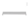 magasin pour Non Existant SOKLEO Grille Aération Réfrigérateur Encastrable Gris Alu, L38 X H5,9 7