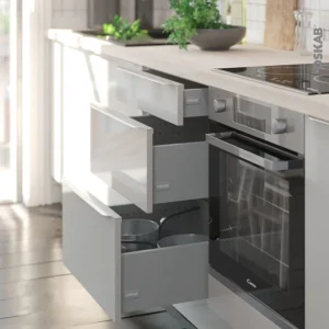 Non Existant Plinthe De Cuisine IVIA Gris Avec Joint D’étanchéité, L220xH15,4 grossiste 15