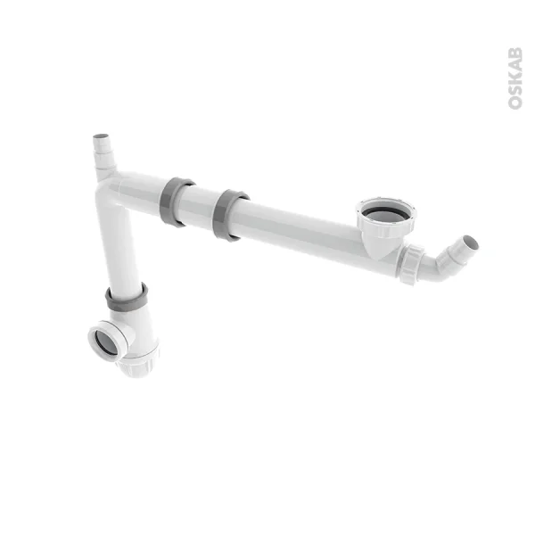 VALENTIN Kit Vidage Universel Pour évier Connectic 1 Bac Promotio de vente 1