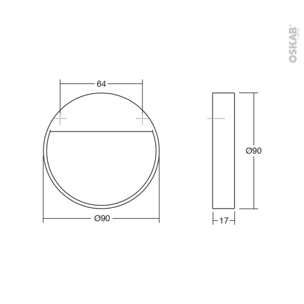 soldes officiel Non Existant Poignée De Meuble De Cuisine N°95 Inox Brossé, 9 Cm, Entraxe 64 Mm, SOKLEO 4