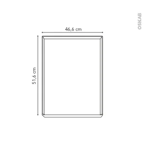 site pas cher Non Existant Protection Sous évier Aluminium Pour Meuble L50 Avec Rebords Caoutchouc, Anti-fuites, SOKLEO 9