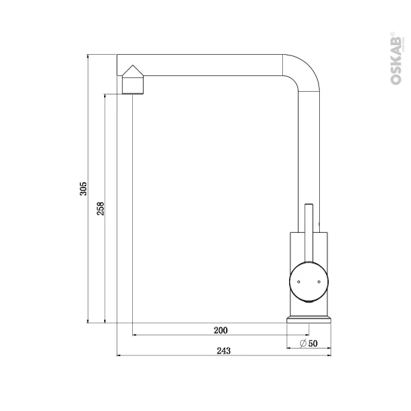 Non Existant Robinet De Cuisine DANU Mitigeur, Blanc le grand escompte 3