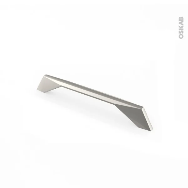 Non Existant Poignée De Meuble De Cuisine N°41 Acier Inox Gris, 18,3 Cm, Entraxe 160 Mm, SOKLEO en promotion 1