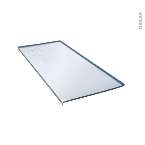 Non Existant Protection Sous évier Aluminium Pour Meuble L100 Avec Rebords Caoutchouc, Anti-fuites, SOKLEO en france 1