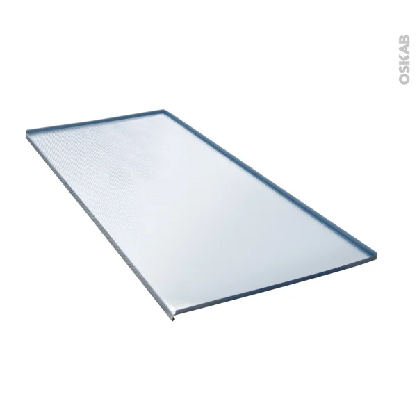 De super promotions disponibles Non Existant Protection Sous évier Aluminium Pour Meuble L120 Avec Rebords Caoutchouc, Anti-fuites, SOKLEO 1