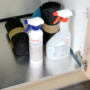 Non Existant Protection Sous évier Aluminium Pour Meuble L80 Avec Rebords Caoutchouc, Anti-fuites, SOKLEO mode 7