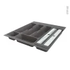 Non Existant Range Couverts Pour Tiroir L50 Cm Anthracite, Porte Rouleau, SOKLEO Neuve avec étiquette 7