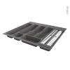 Satisfait ou Remboursé Non Existant Range Couverts Pour Tiroir à L’anglaise L60 Cm Anthracite, Porte Rouleau, SOKLEO 7