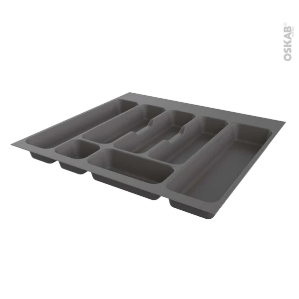 Non Existant Range Couverts Tiroir à L’anglaise L60 Cm Anthracite, SOKLEO pas cher en ligne 1