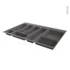 se précipiter pour acheter Non Existant Range Couverts Pour Tiroir à L’anglaise L80 cm Anthracite, SOKLEO 5