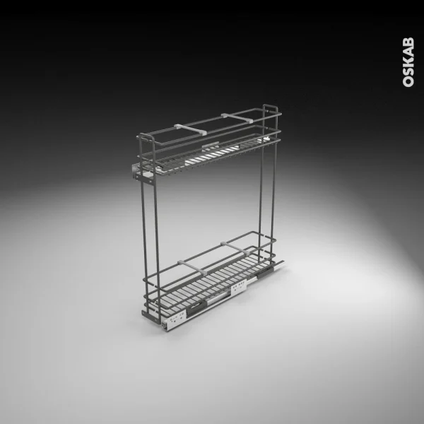 soldes en ligne Non Existant SOKLEO Range épice 2 étages PANIER, L15xH70 EPOXY Anthracite 1