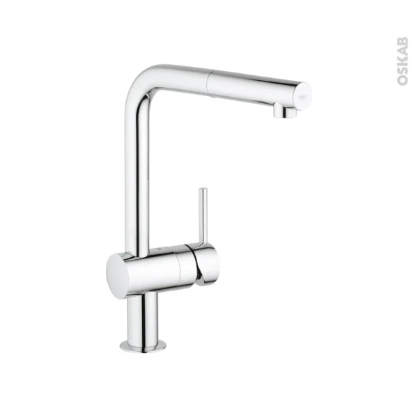 Robinet De Cusine VENTO Mitigeur Avec Douchette, Chromé, GROHE grande popularité 1