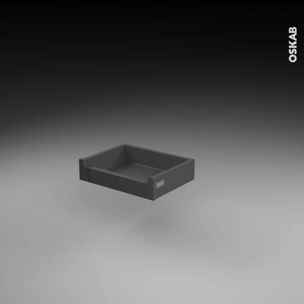 REMISE allant Non Existant Tiroir à L’anglaise Pour Meuble De Cuisine Freiné/faible Profondeur, L40 X H9 X P27 Cm, SOKLEO 1