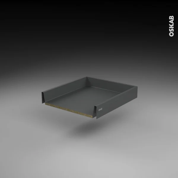 excellente qualité Non Existant Tiroir Coulissant Pour Meuble De Cuisine Freiné/sortie Totale, L50 X H9 X P50 Cm, SOKLEO 1