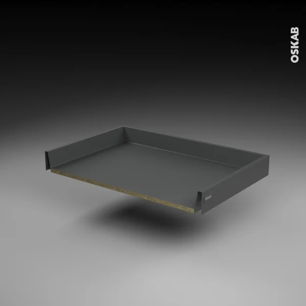Non Existant Tiroir Coulissant Pour Meuble De Cuisine Freiné/sortie Totale, L80 X H9 X P50 Cm, SOKLEO excellente qualité 1