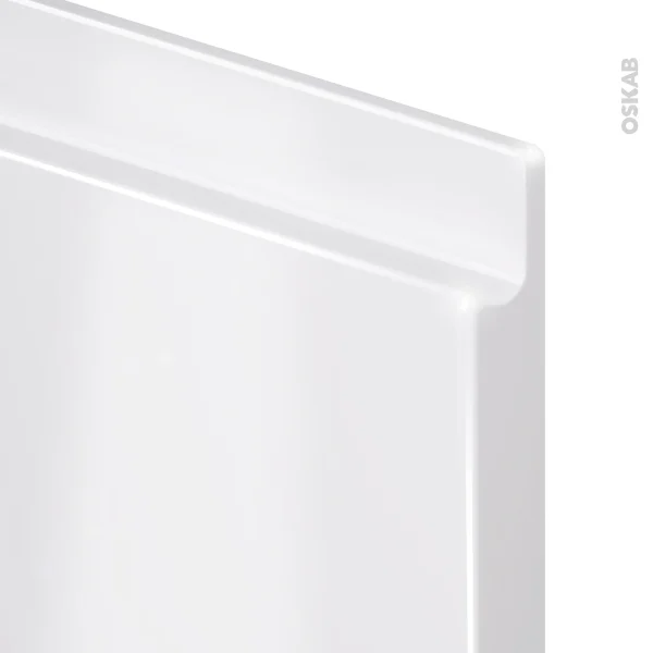 de garantie authentique Non Existant Plinthe De Cuisine IPOMA Blanc Mat Avec Joint D’étanchéité, L220xH15,5 3